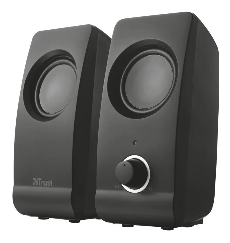 TRUST Remo Parlantes 2.0 16W Black USB 3.5mm