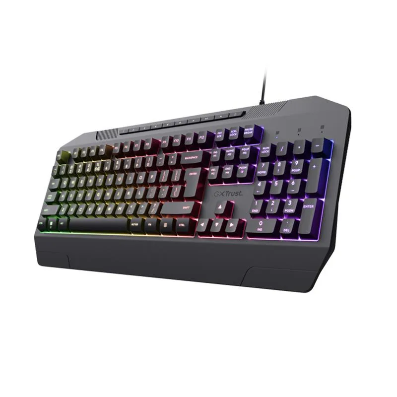 TRUST Evocx Teclado Gaming iluminado GXT 836 USB Black