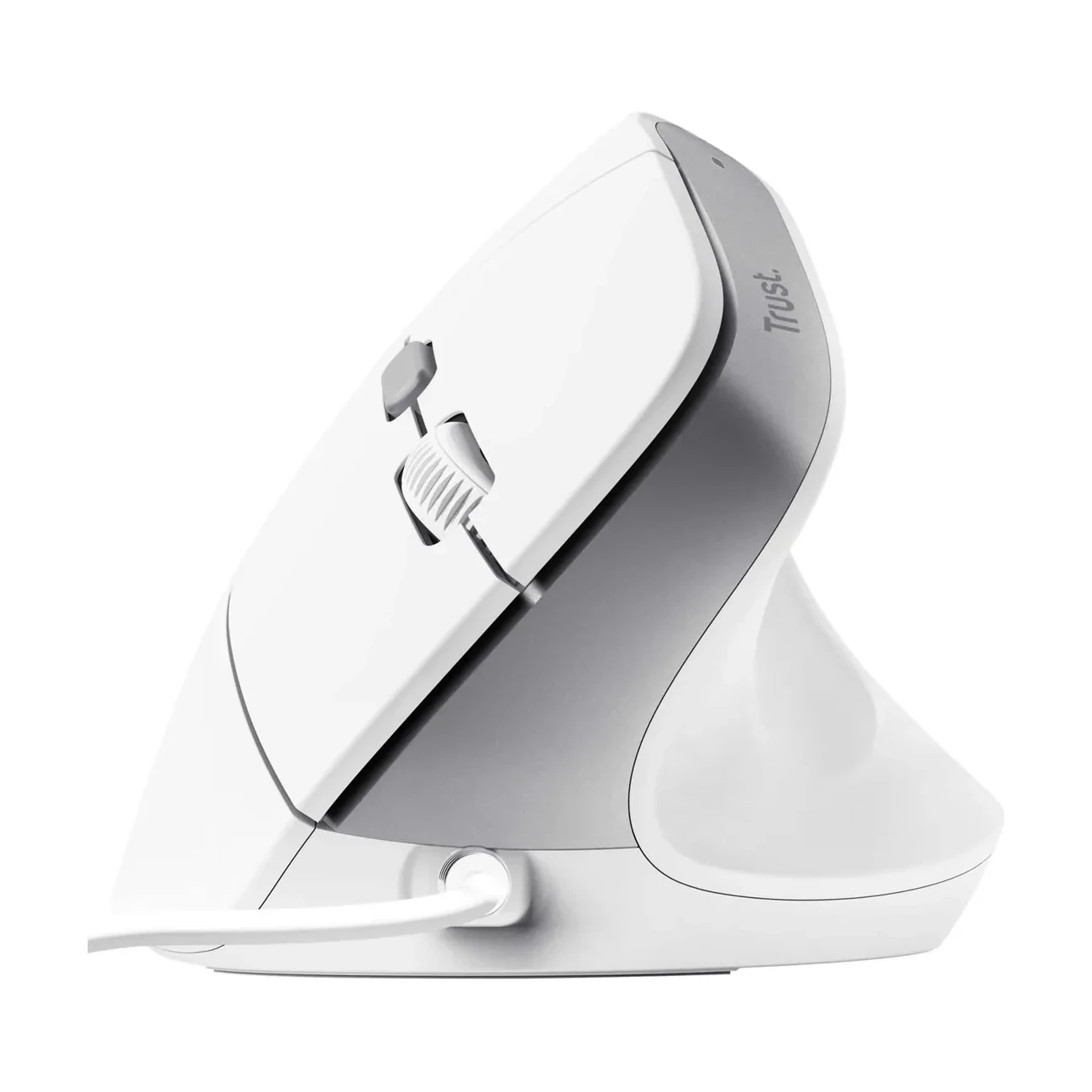TRUST Bayo II Mouse Ergonomico Vertical USB White