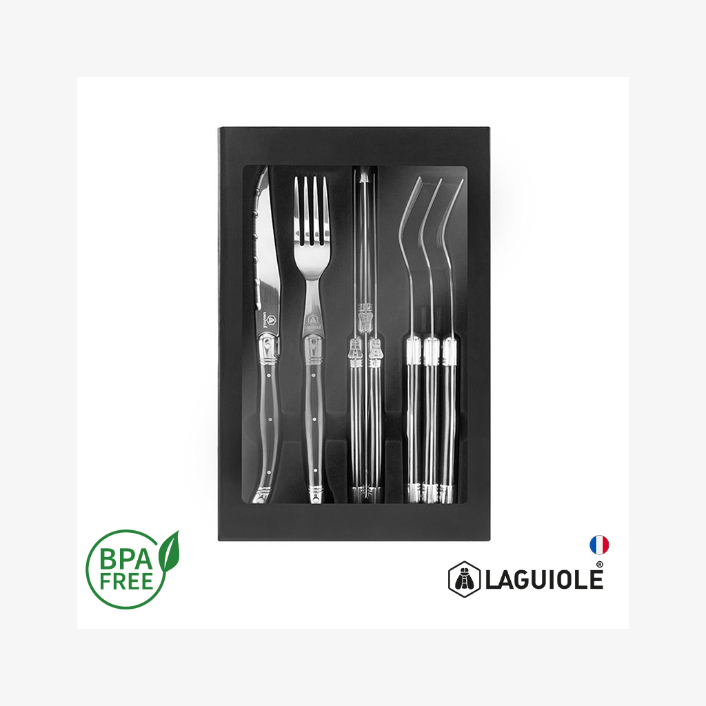 Set de 8 Cubiertos Laguiole