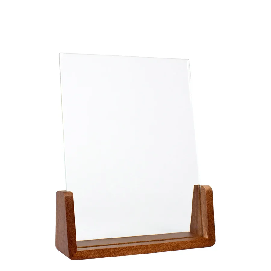 Trofeo Galvano de Madera y Cristal "Spitz"