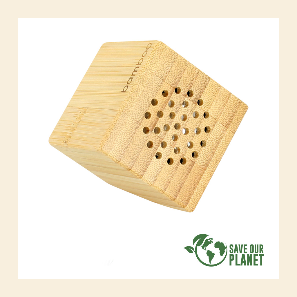 USB Parlante de Bamboo