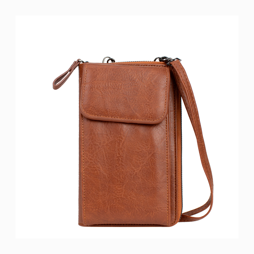 Porta-Documentos y Celular de Eco-cuero "TREVOR" 0.8L