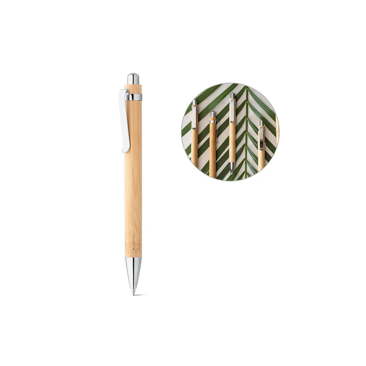 BOLIGRAFO METAL BAMBOO S/Imp.