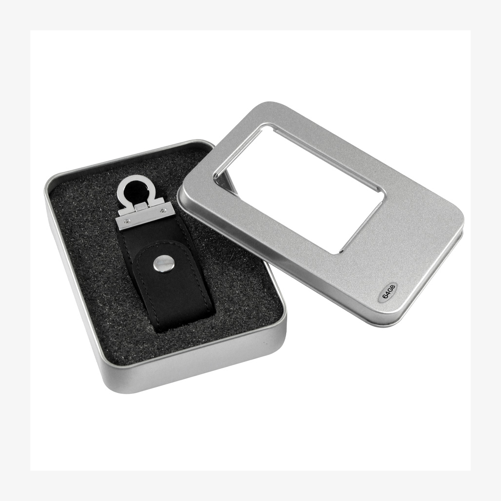 USB Pendrive 64GB Llavero de Eco-cuero