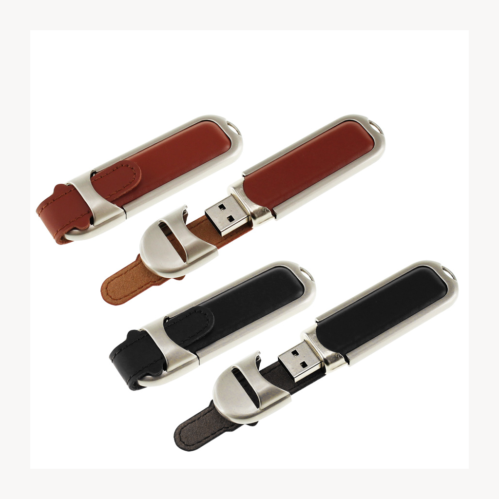 USB Pendrive 64GB de Eco-cuero