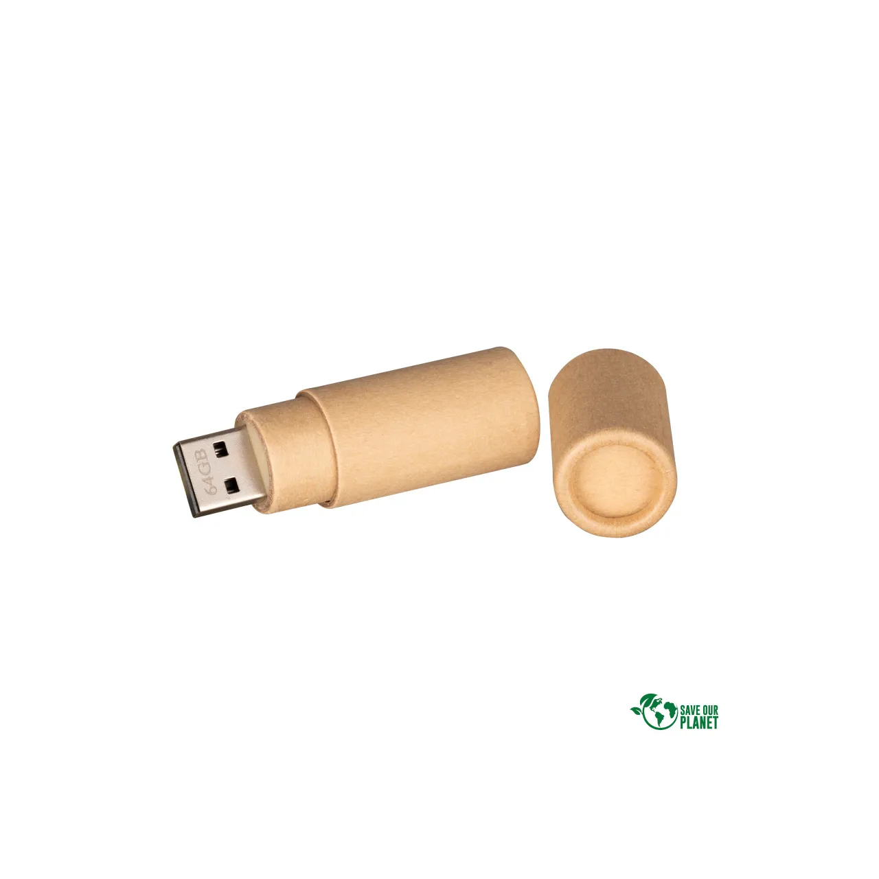 USB Pendrive Ecológico 64GB de Cartón