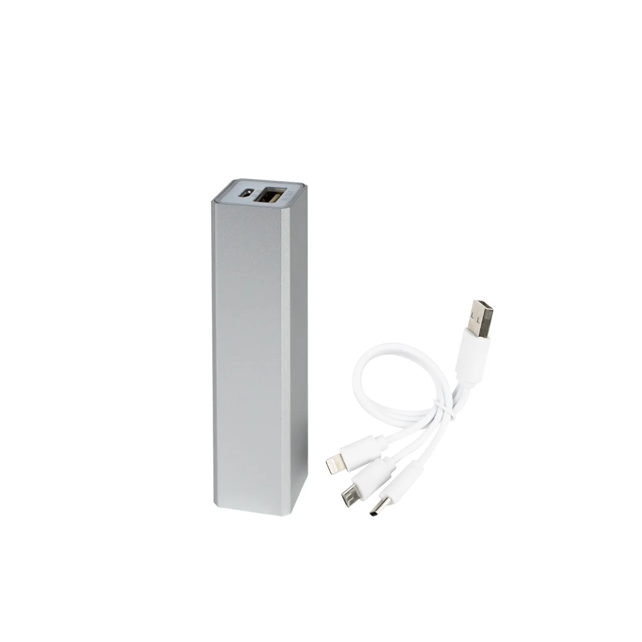 Cargador Power Bank metálico 2200mAh