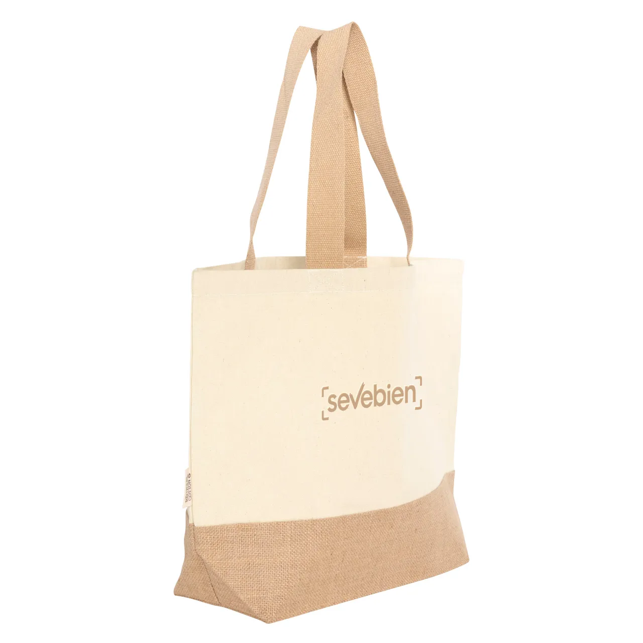 Bolsa de algodón y yute «YONA»