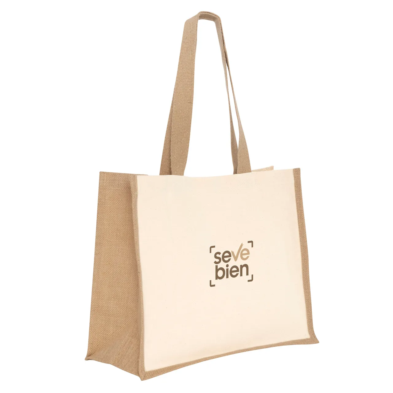 Bolsa de algodón y yute «YARI»