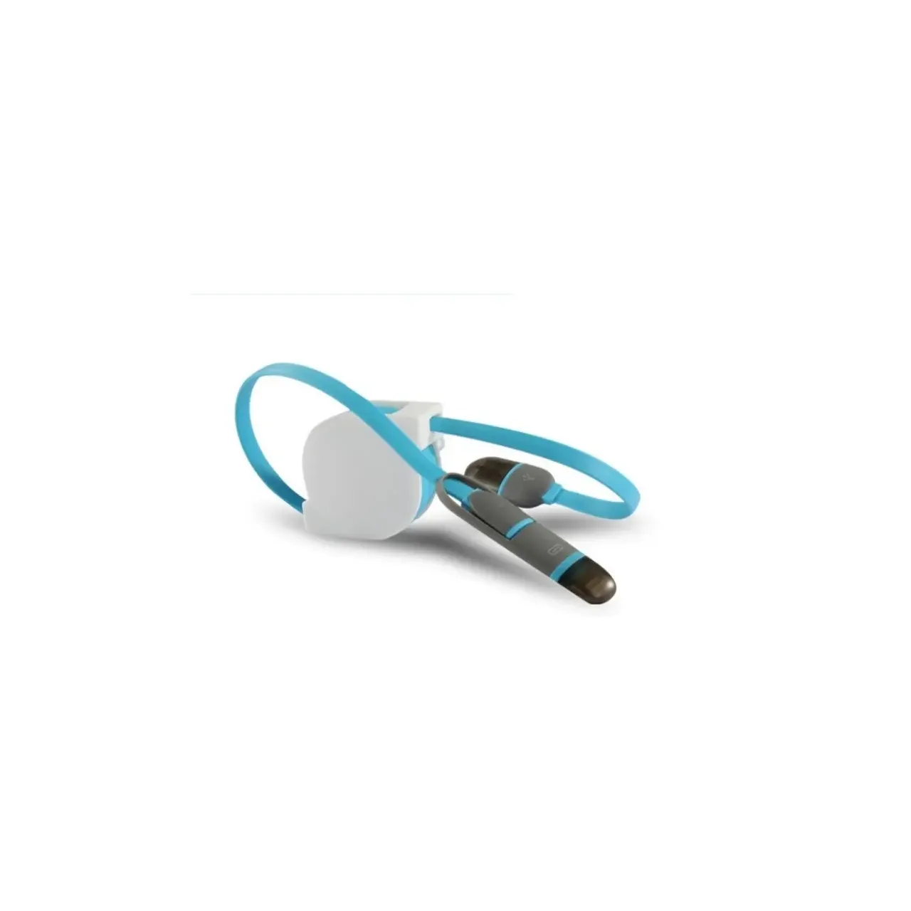 Cable Retractil 2 EN 1 - Celeste