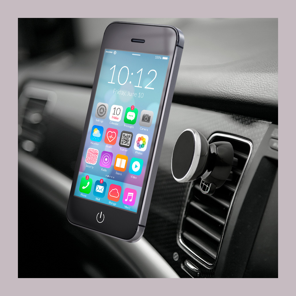 Porta-Celular Magnético para Vehículo