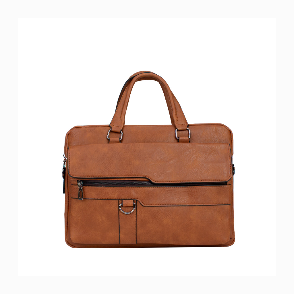 Maletín ejecutivo porta-notebook de Eco-cuero "BRONSON" 6.5L