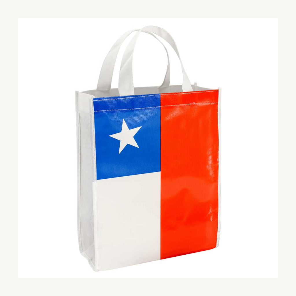 Bolsa TNT Bandera Chilena Chica