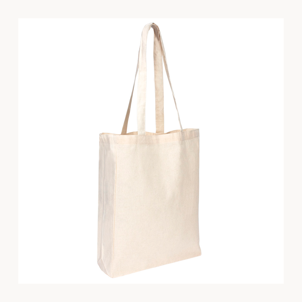 Bolsa de PolyCotton SAVE THE PLANET 30 x 40 X 10 cm