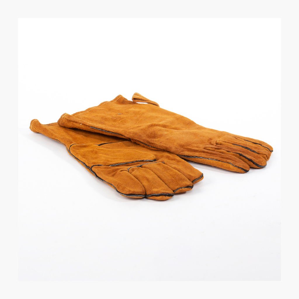 Par de Guantes de Cuero Gamuza