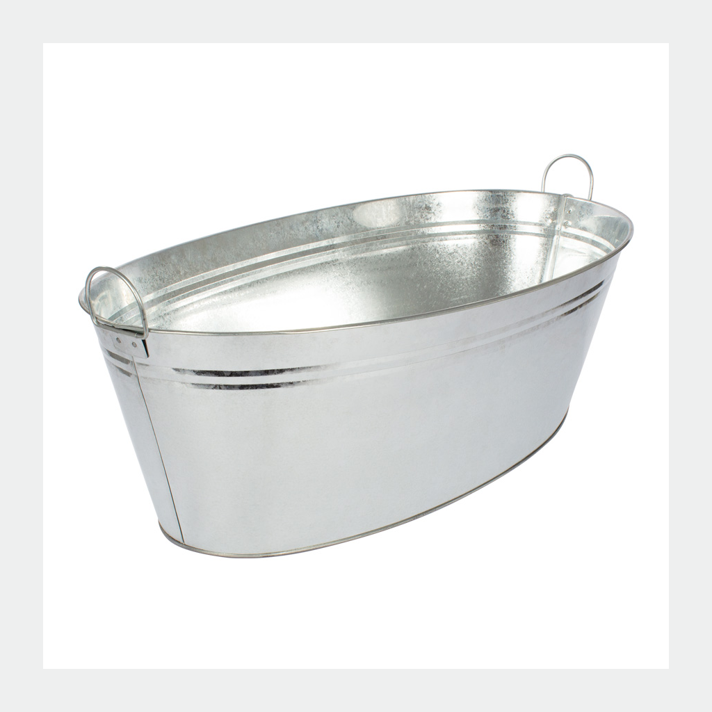Balde-Hielera Galvanizado Gigante de 87L