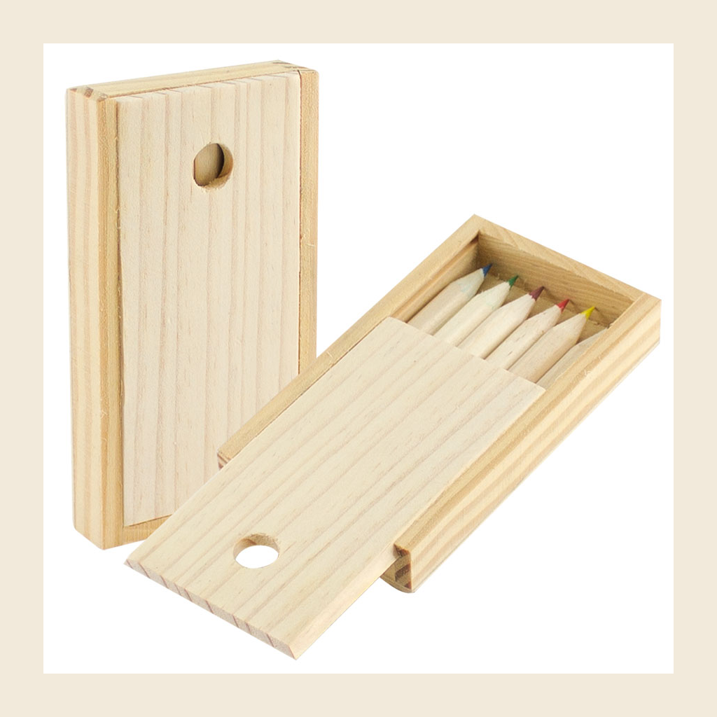 Set Lápices Colores Madera