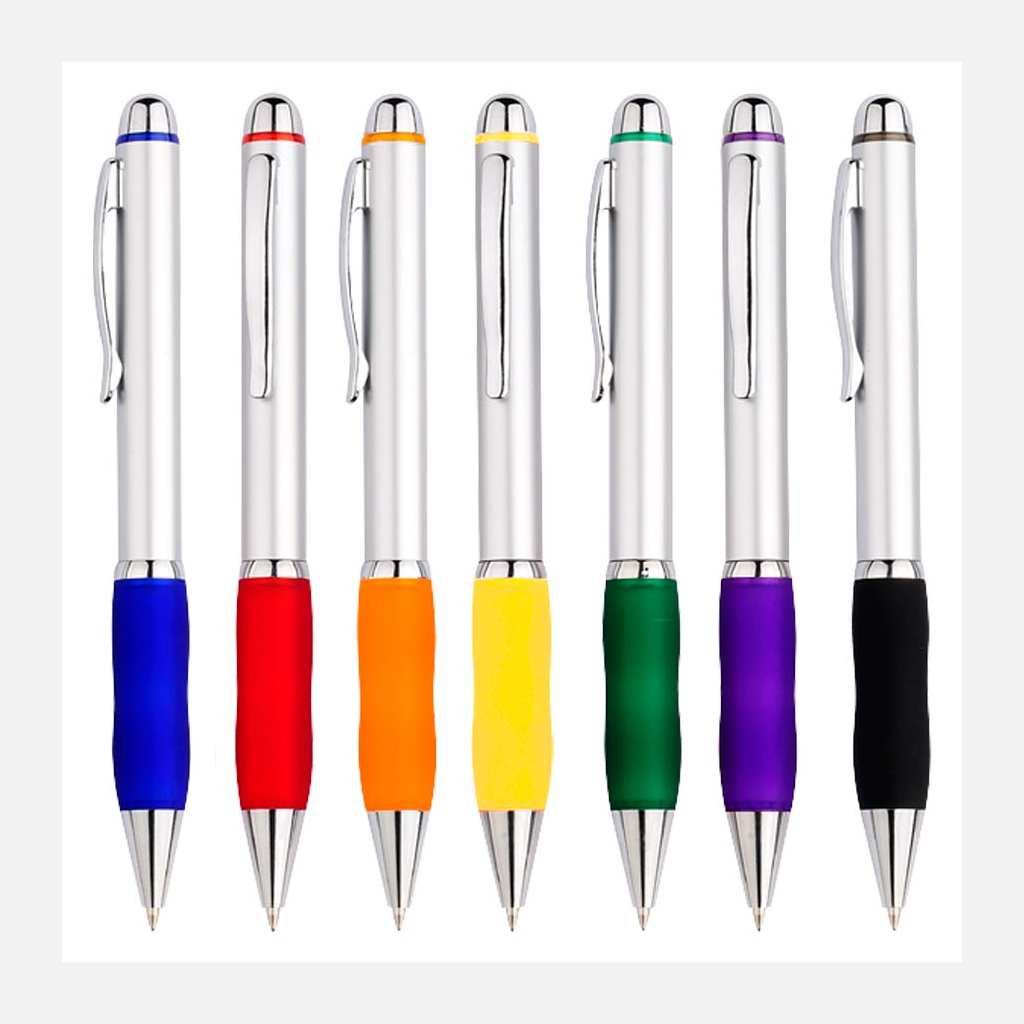 Bolígrafo Plástico Qasar Silver