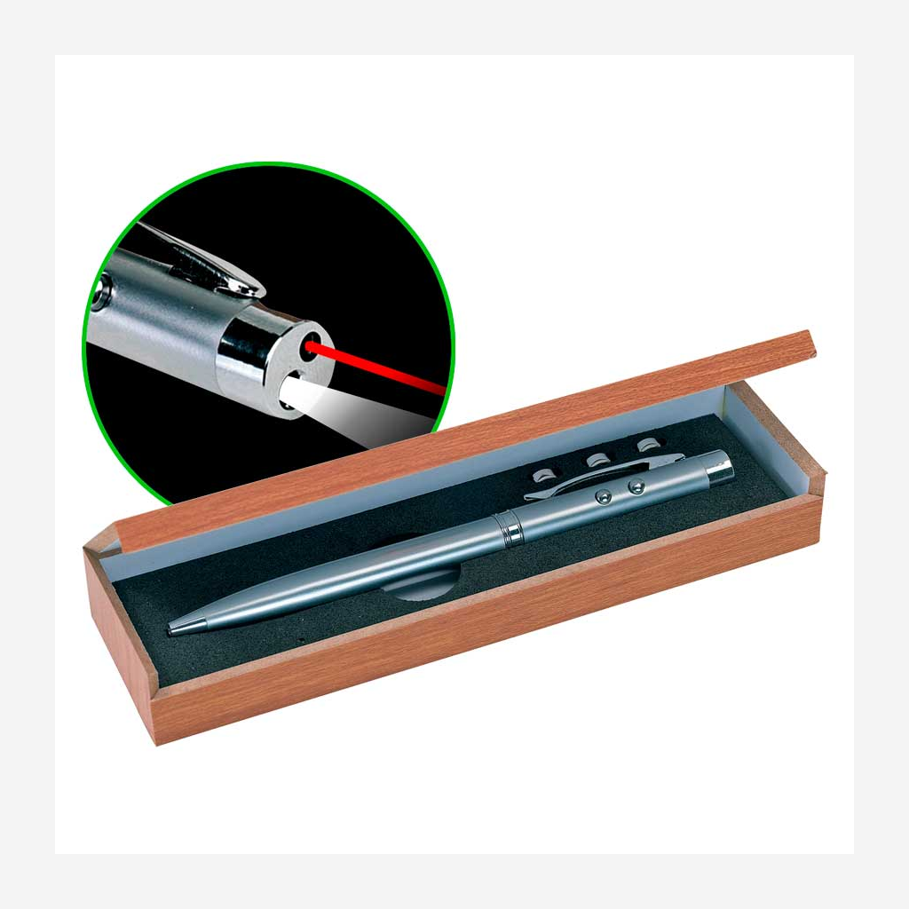 Bolígrafo Metálico 3 en 1