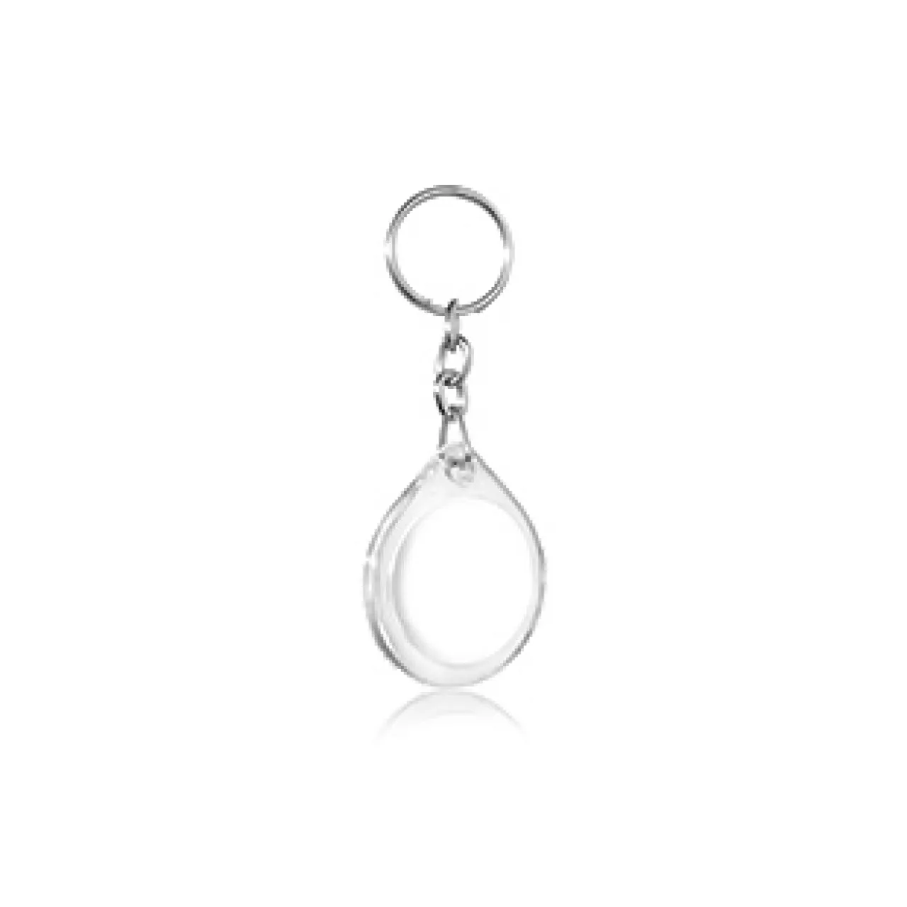 LLAVERO REDONDO Ø 33mm, CADENA FORCET CORTA S/Imp.