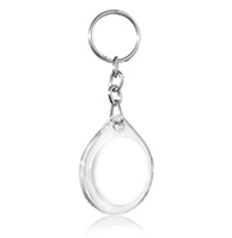 LLAVERO REDONDO Ø 33mm, CADENA FORCET CORTA S/Imp.