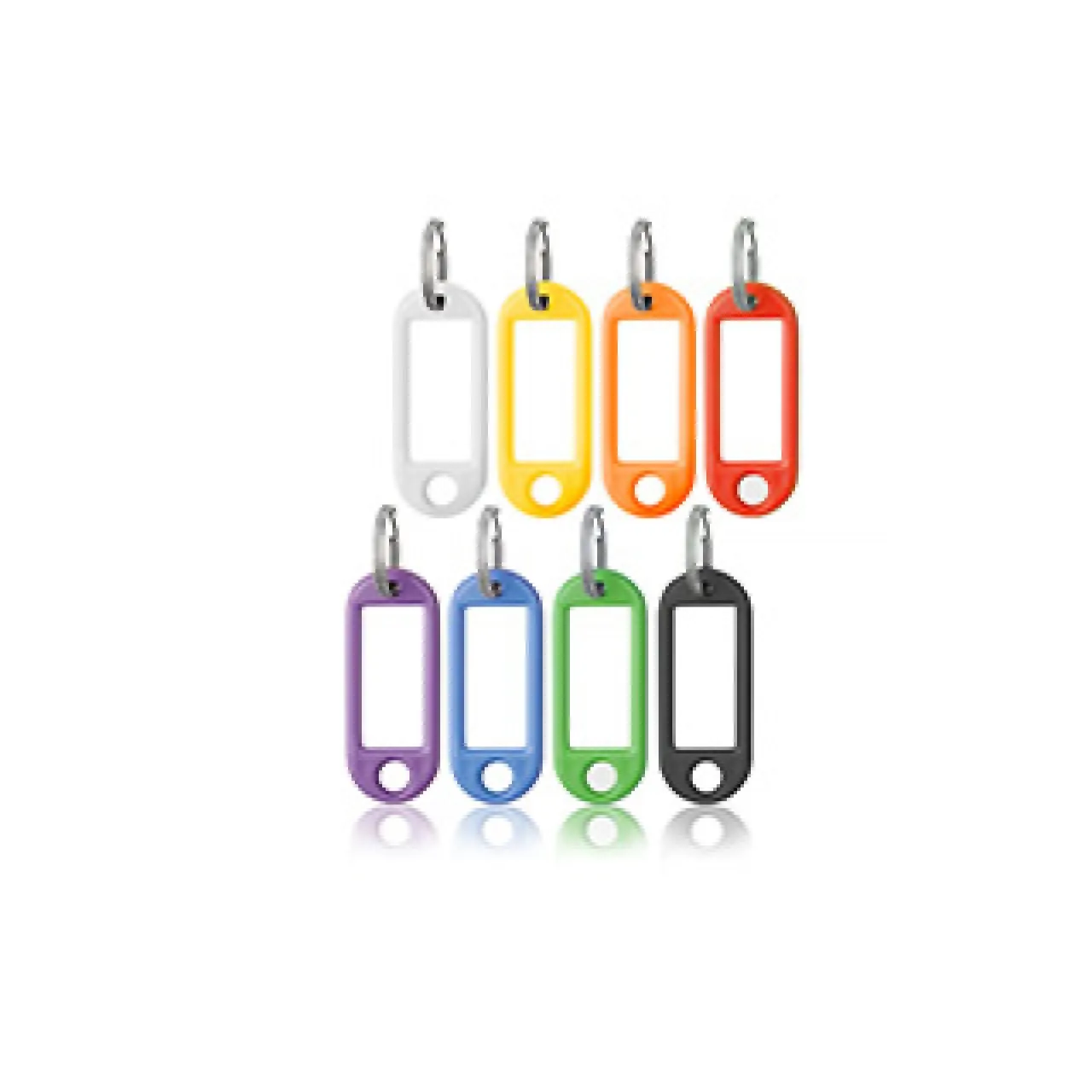 LLAVERO PORTAETIQUETA FLEXIBLE C/ARO