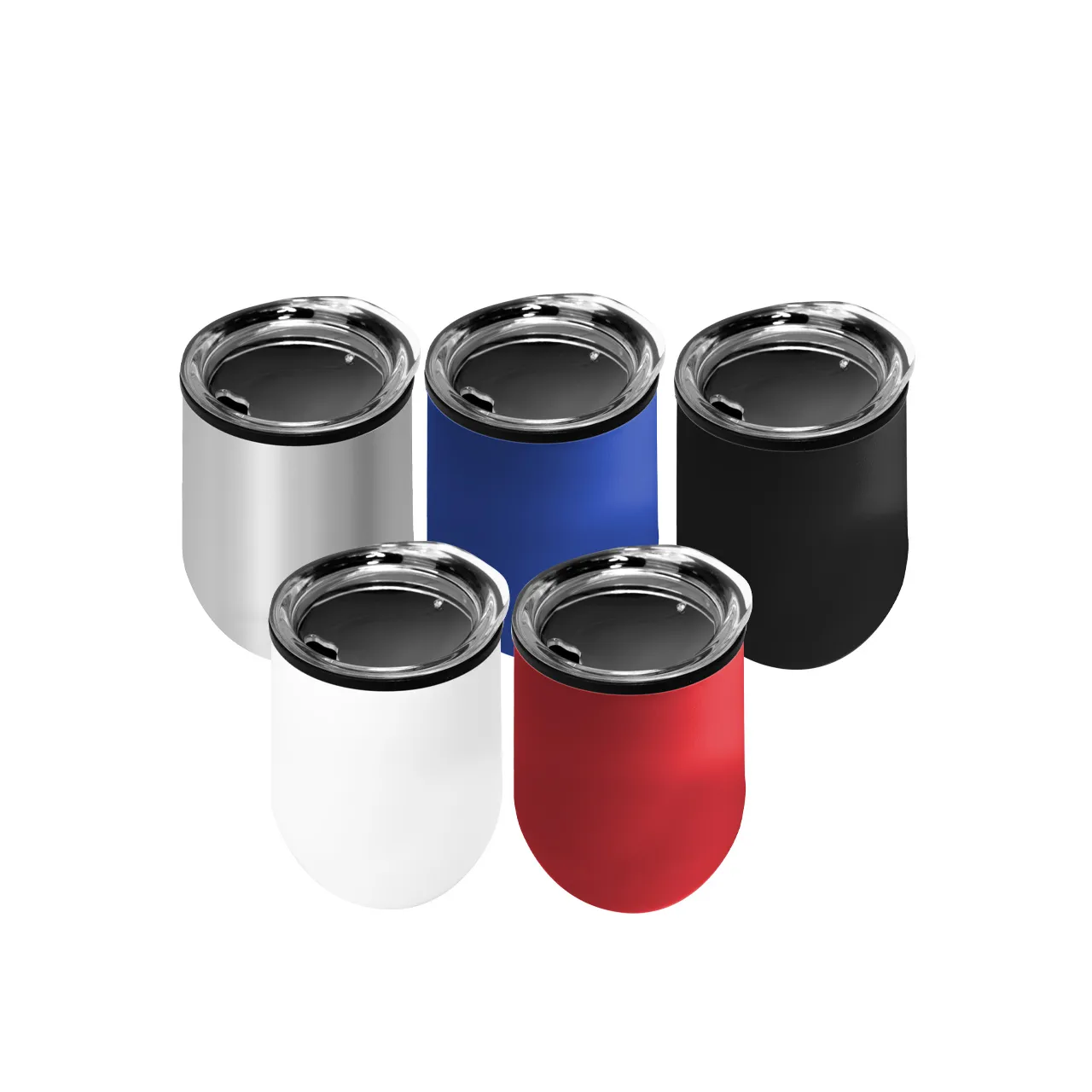 Mug metálico/plástico "SYNNA" 350cc