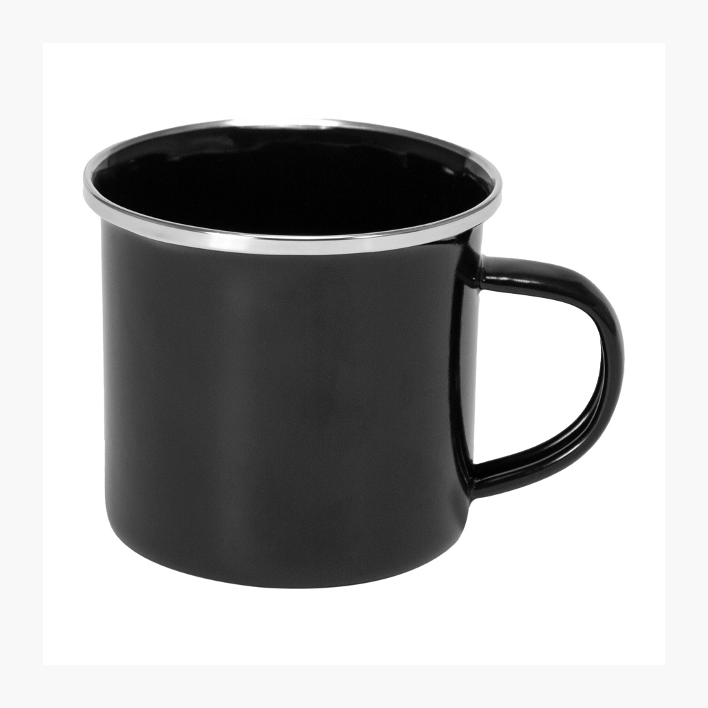 Tazón Enlozado Negro 350ml