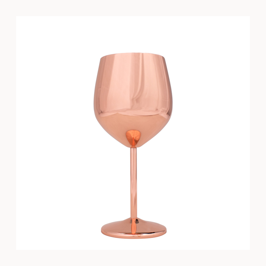 Copa metálica Encobrizada 1/2 L