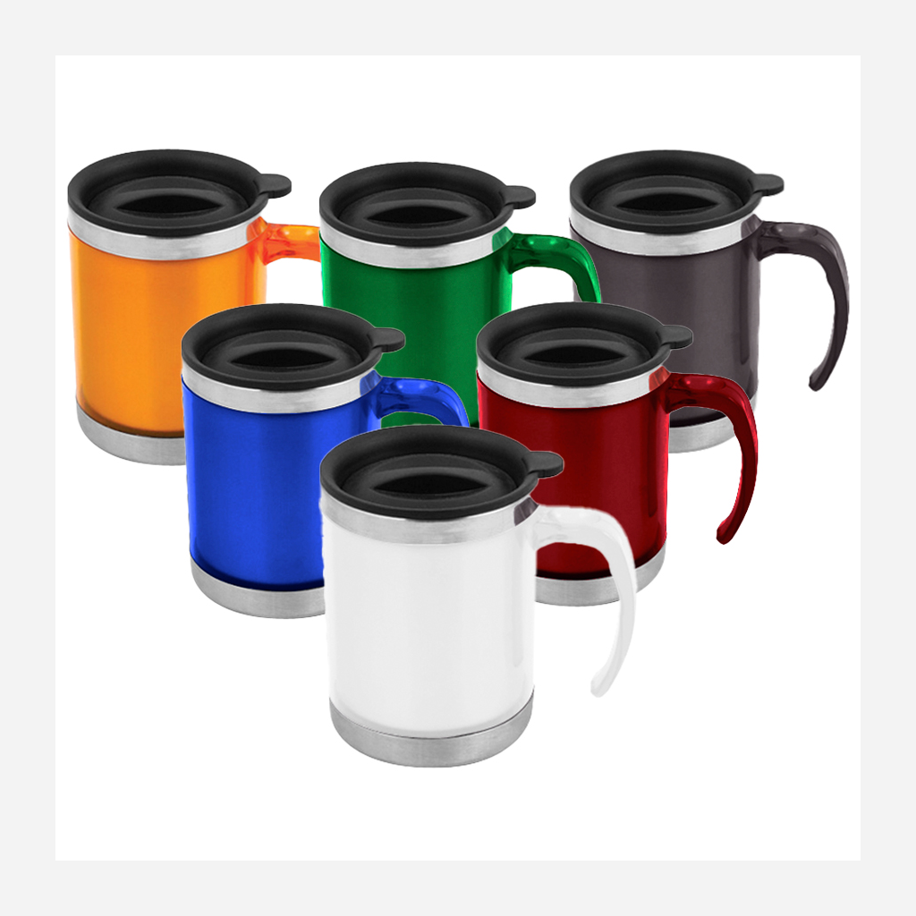Mug de Acero Inoxidable 400cc