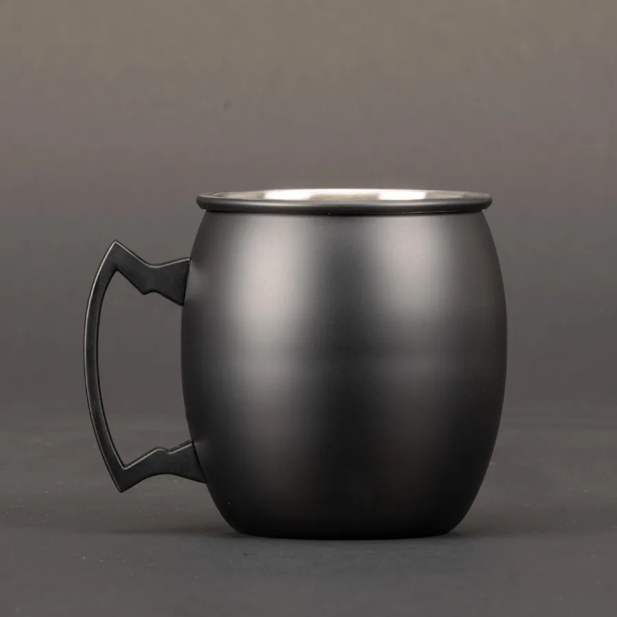 Tazón metálico "MATT BLACK" 400cc