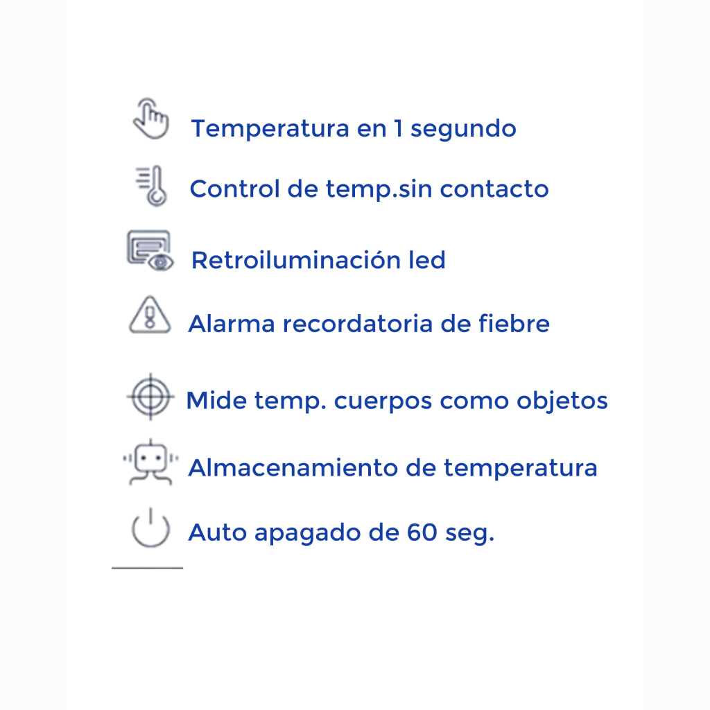 TERMÓMETRO INFRARROJO CLOC - Imagen 4