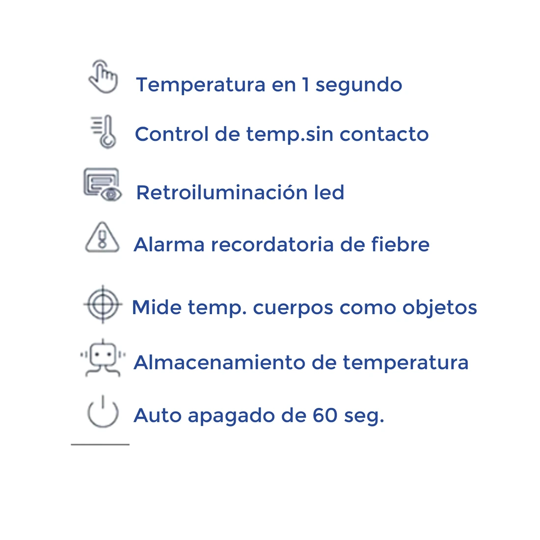 TERMÓMETRO INFRARROJO CLOC - Imagen 4