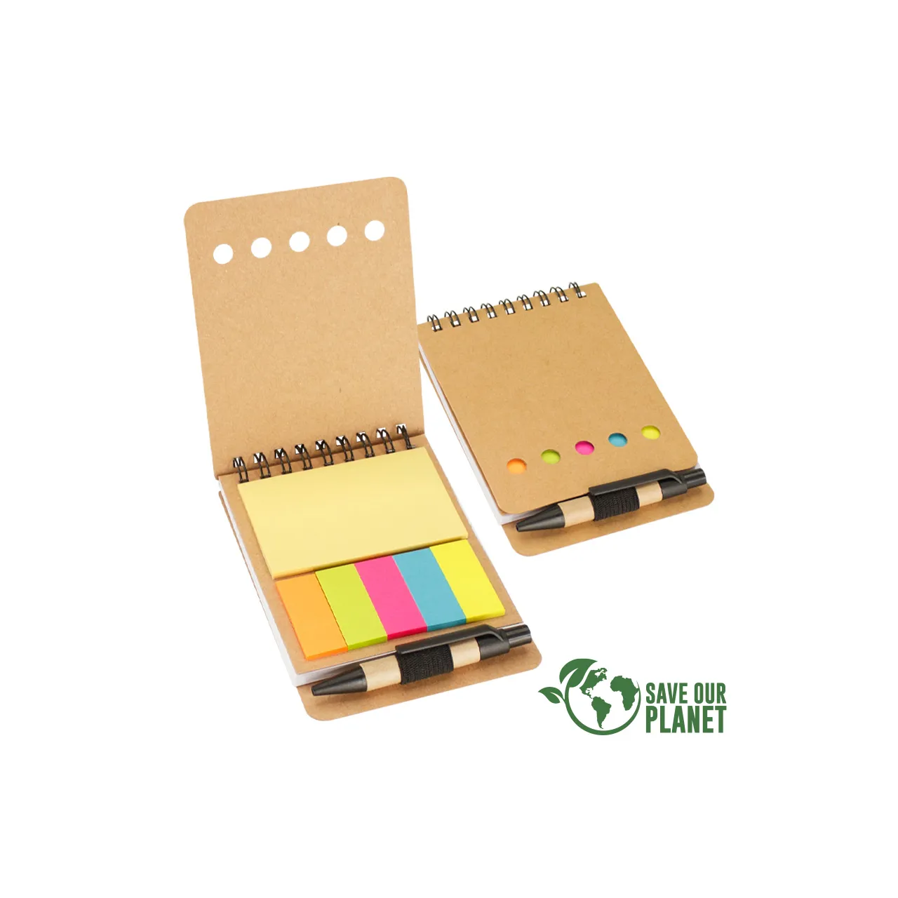 Memo Set Ecológico con Bolígrafo