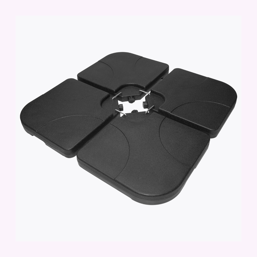 Set de 4 bases rellenables