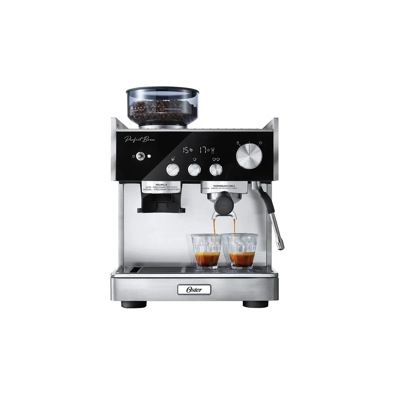 Cafetera Oster Espresso Perfect Brew Máxima - Imagen 4