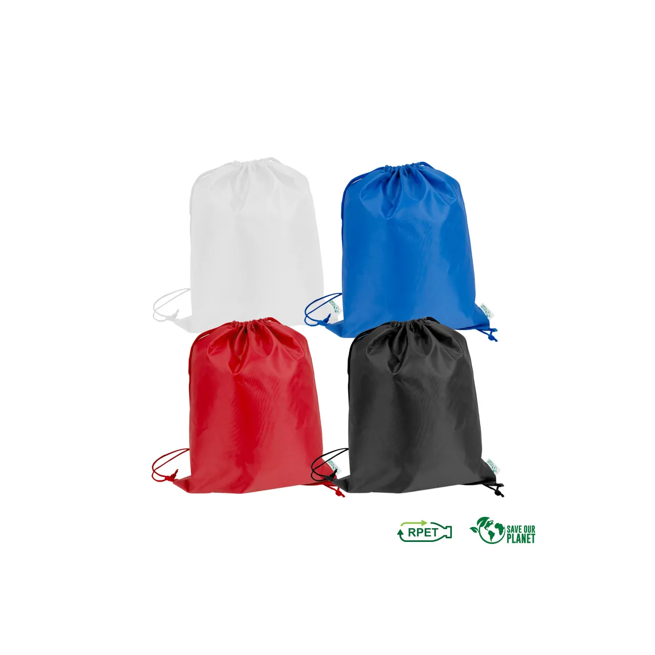 Mochila tipo Morral en tela RPET