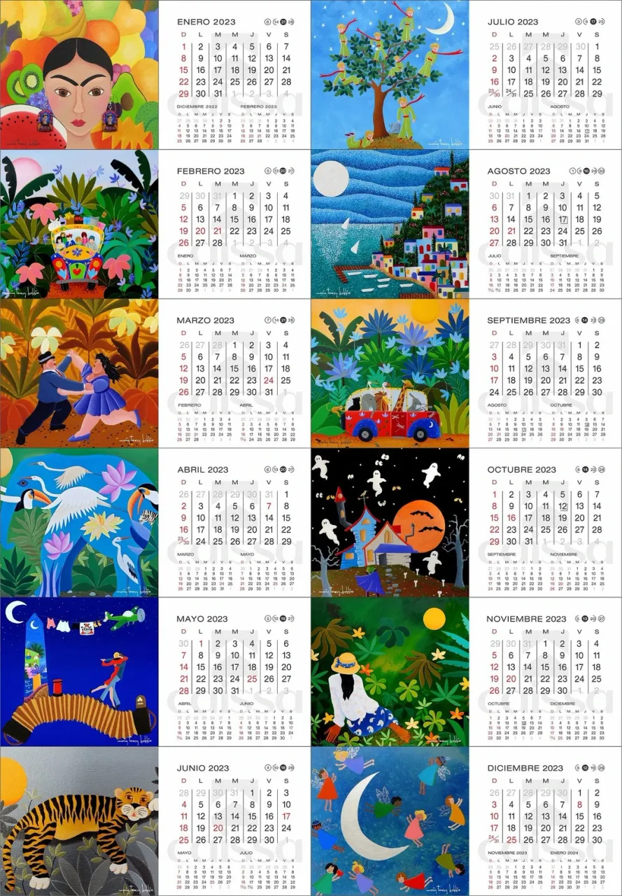 Repuesto Calendario 2023 NAIF