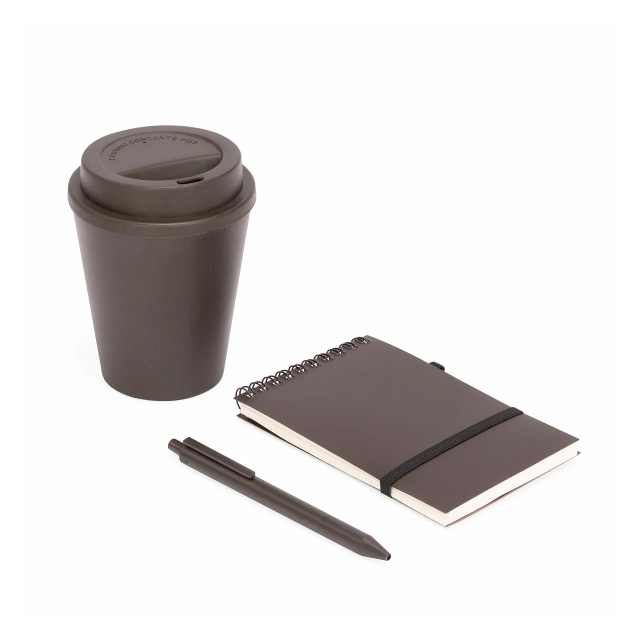 Set KAUAI: Mug, Libreta A6, Bolígrafo y Caja