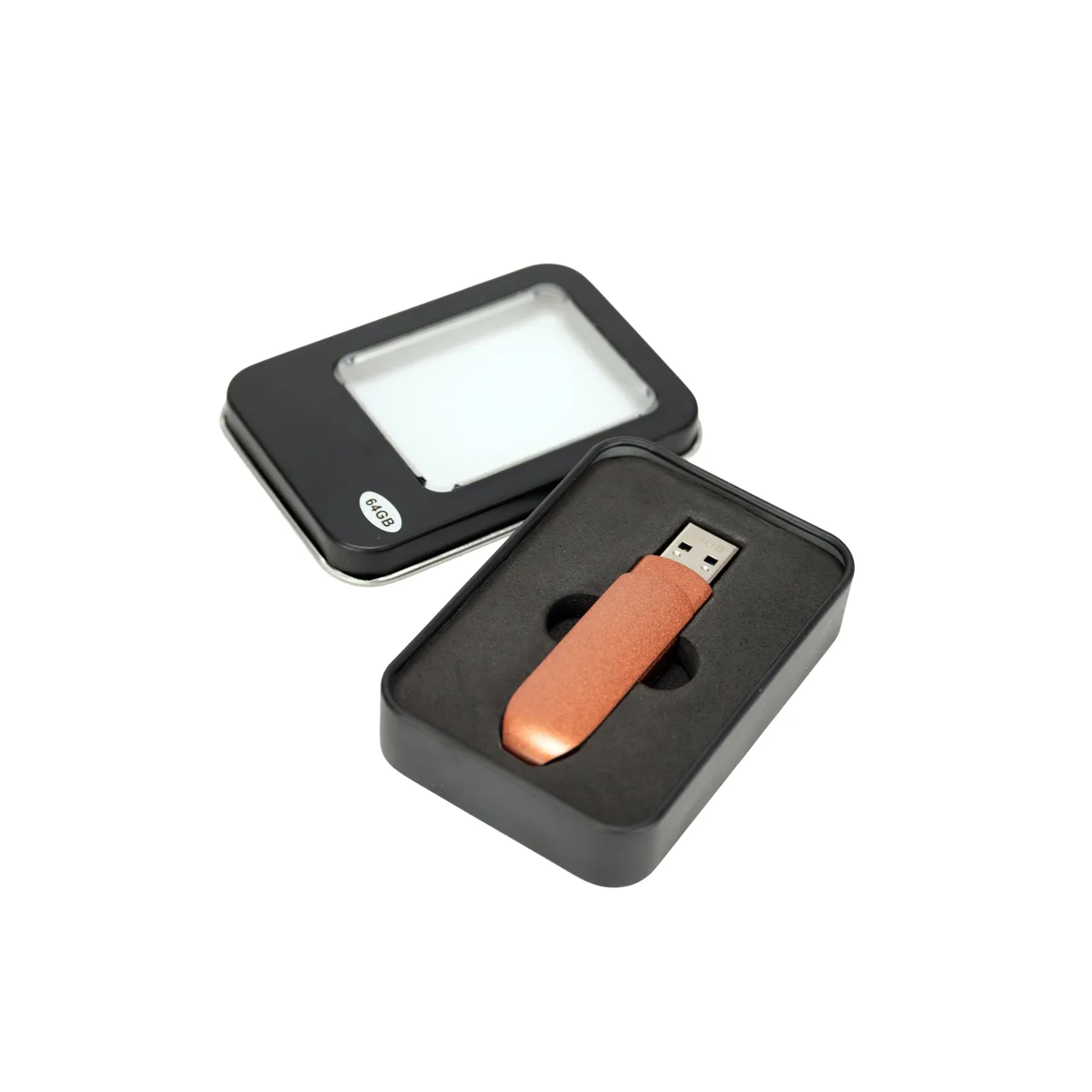 Pendrive giro encobrizado OTG USB 3.0 / Type C, 64GB