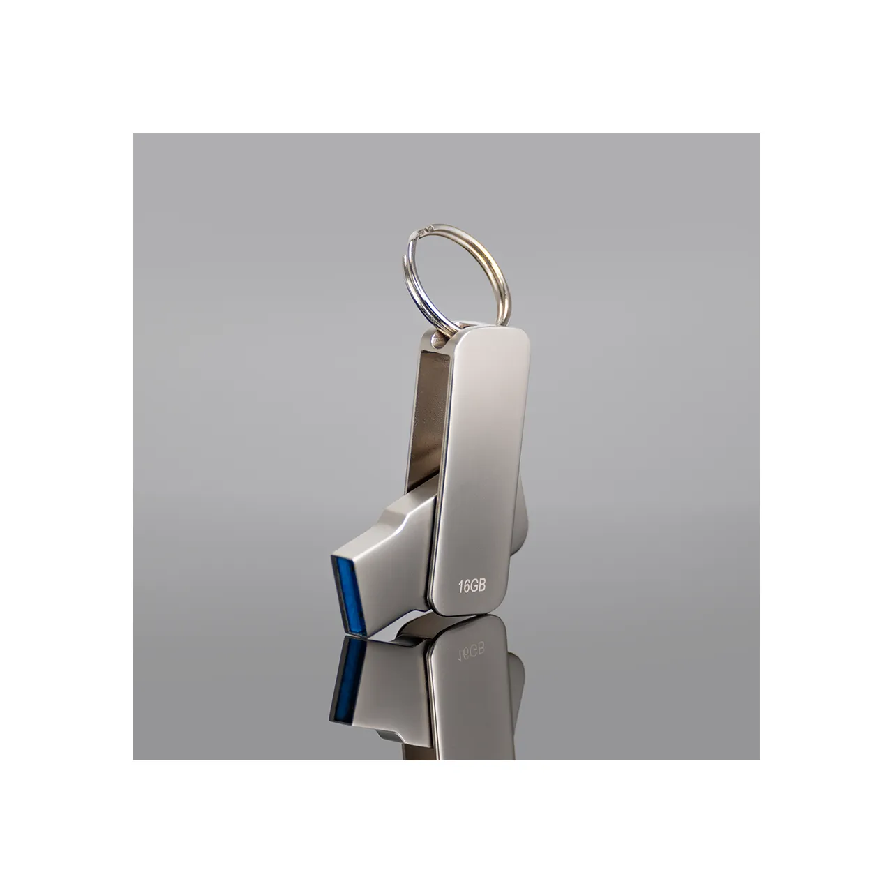 USB 3.0 Pendrive "Swivel" de Acero inoxidable 16GB