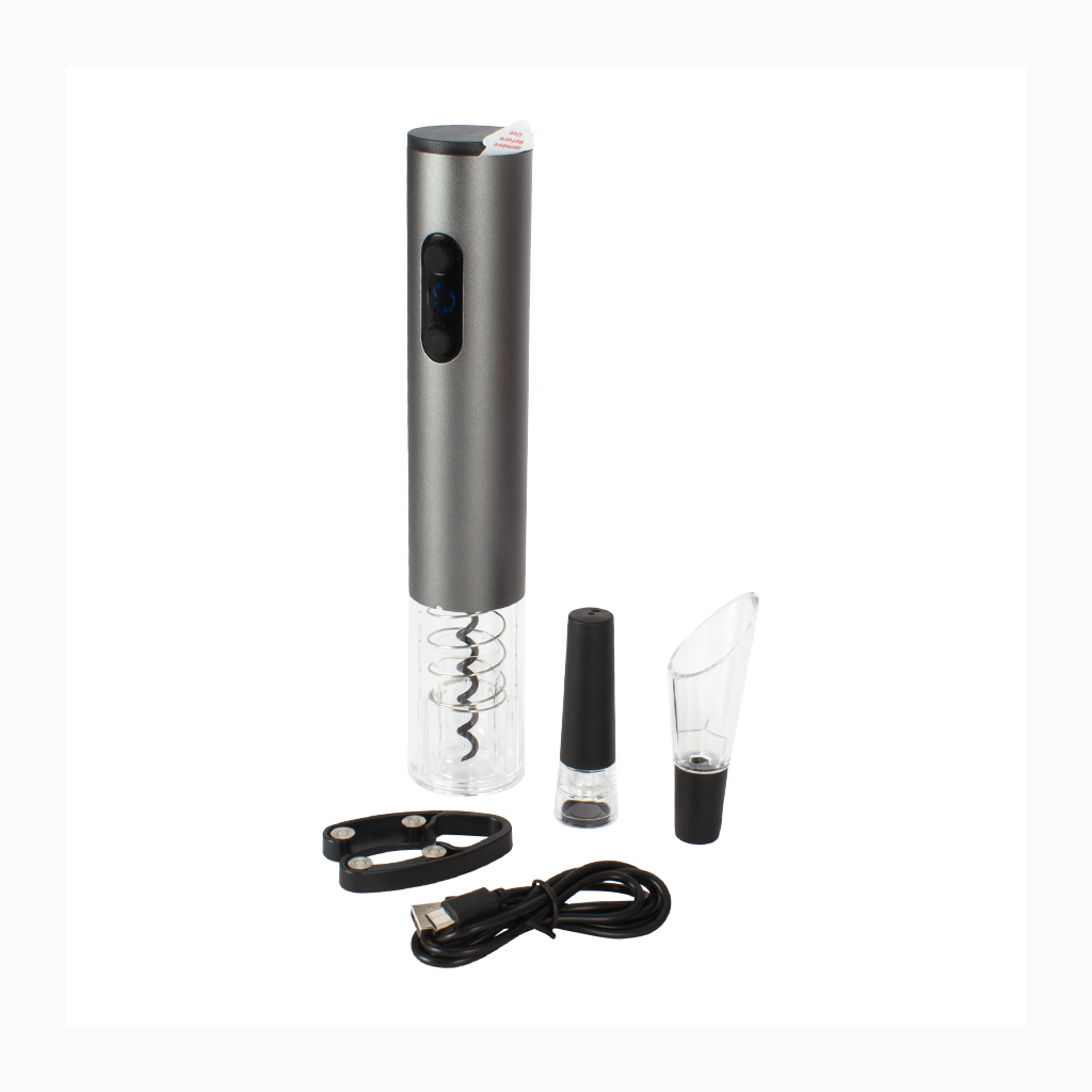 Deluxe USB Set de Vino Eléctrico
