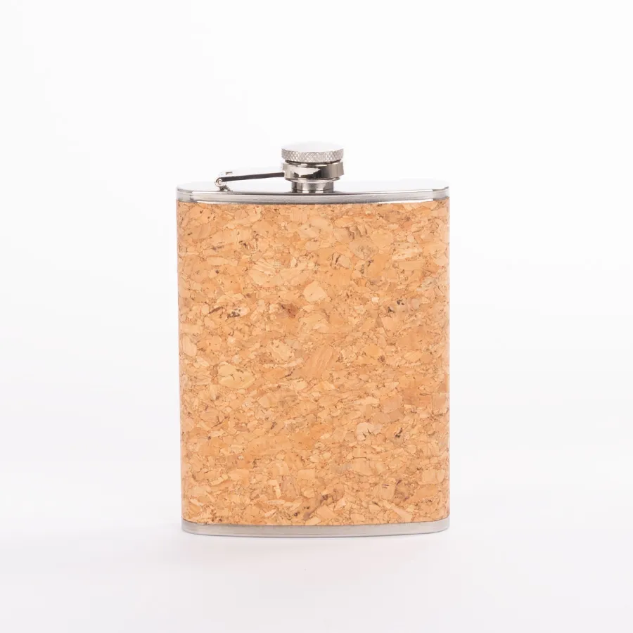 Petaca licorera "CORK" 8 oz