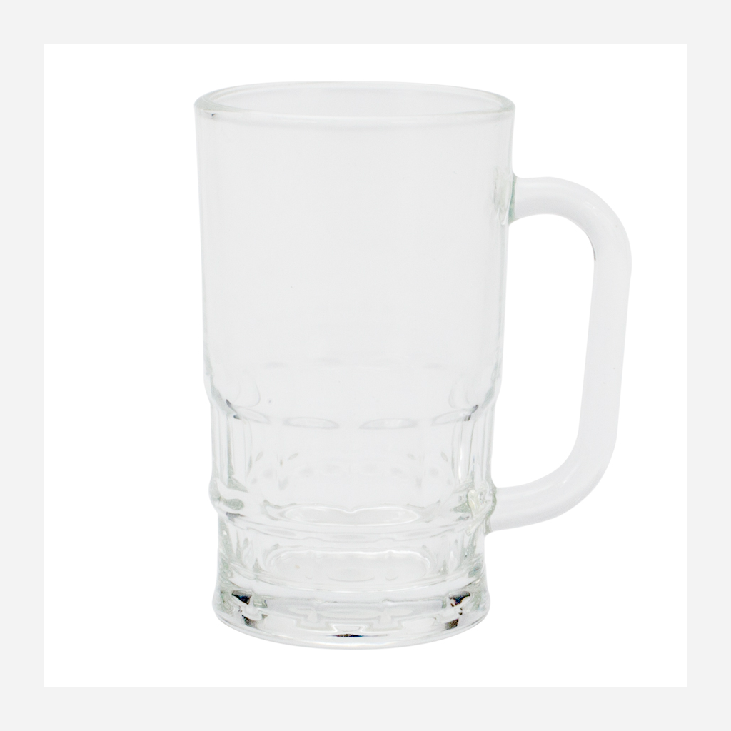 Tazón Cervecero de Vidrio 320cc para Sublimación