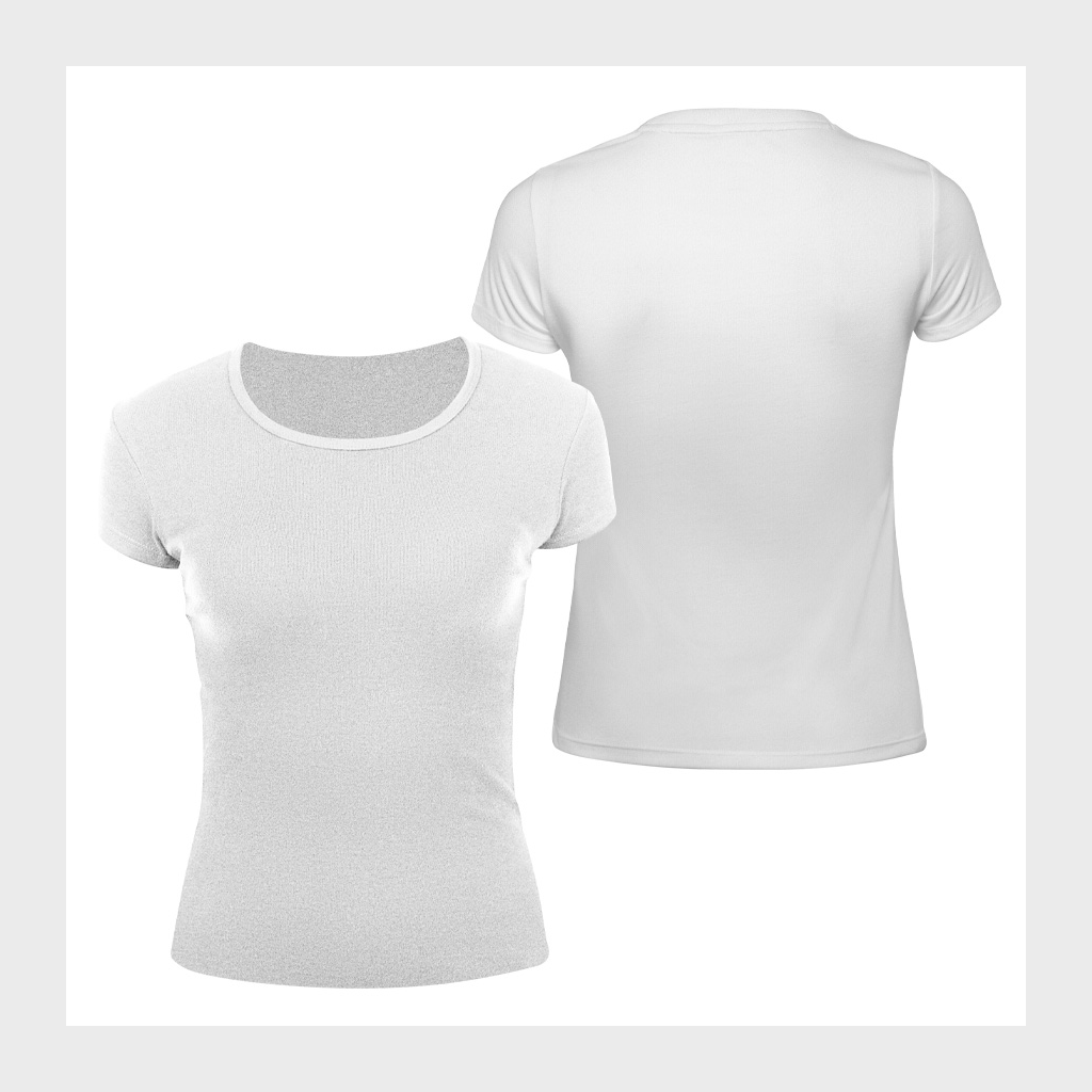 Polera Manga Corta Algodón Mujer