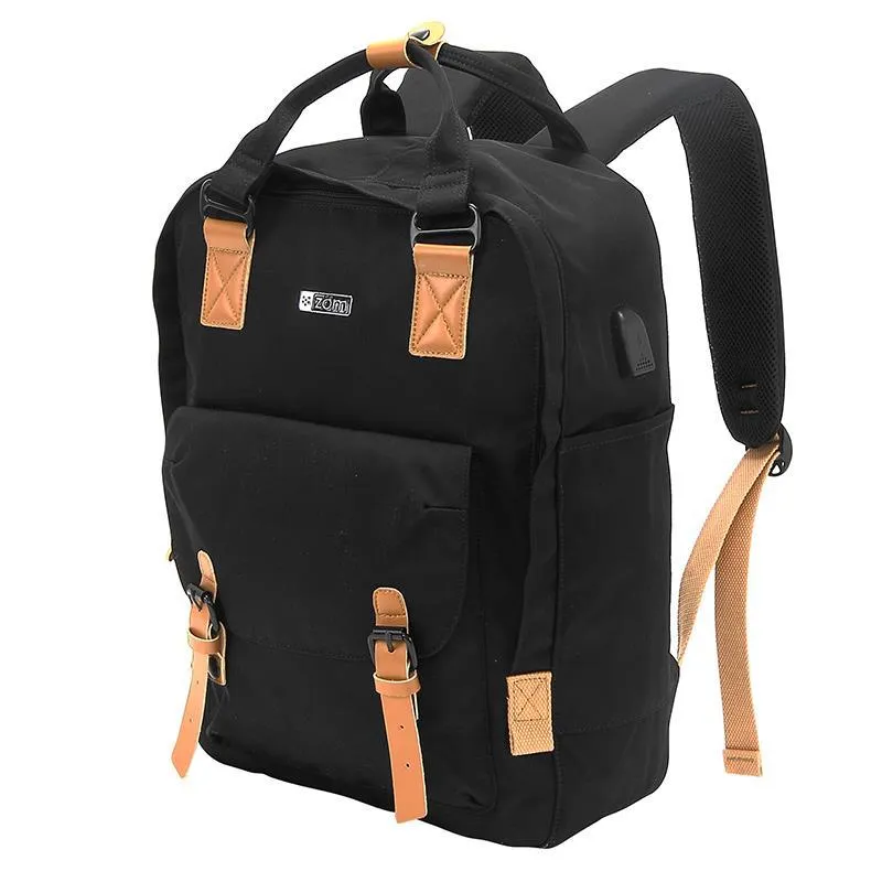 ZÖM - Mochila ZB-368BK USB