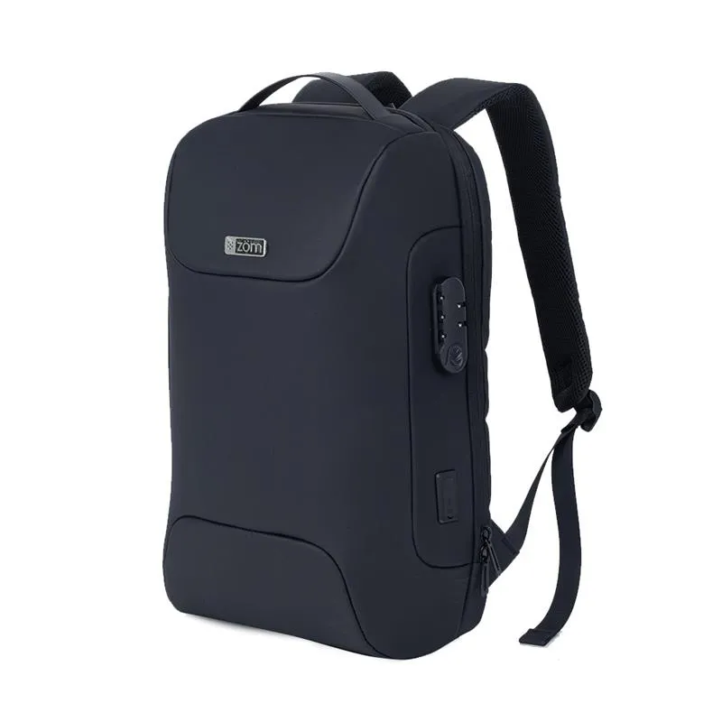 ZOM MOCHILA ZB-A616BK Black 15.6" USB Usb-C Antirrobo