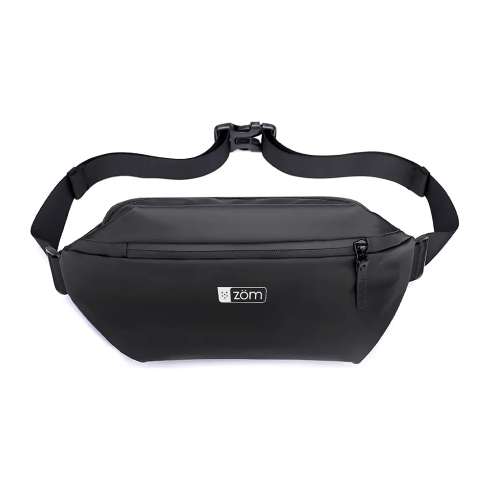 ZOM Riñonera Rio Fanny Pack Crossbody ZC-108B Black 7"